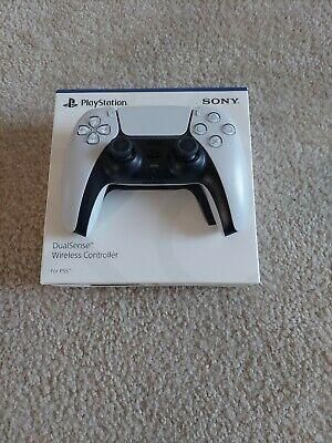 Used Sony PlayStation 5 DualSense Wireless Controller - White (buttons stick)