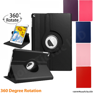 MasarwehStore Apple For Apple iPad 9th Generation 10.2" 2021 360° Rotating Smart Leather Case Cover