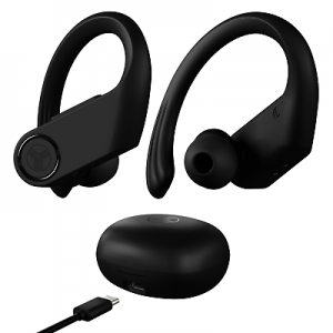 MasarwehStore Headsets TREBLAB X3-Pro - Wireless Earbuds with Earhooks - 45H Playtime, aptX, IPX7
