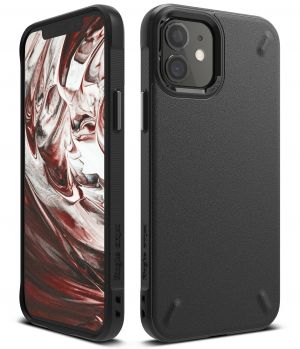 For iPhone 12 Pro Max / 12 Pro / 12 / 12 Mini Case | Ringke [Onyx] Rugged Cover