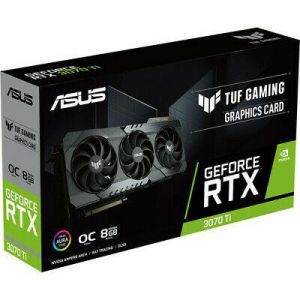 NEW ASUS TUF Gaming GeForce RTX 3070 Ti OC 8GB GDDR6X Graphics Card