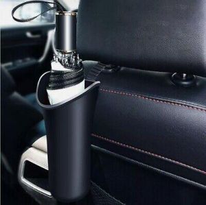 Car Umbrella Holder Hanger Organizer Box Storage Bag Hook Clip Accessories Black